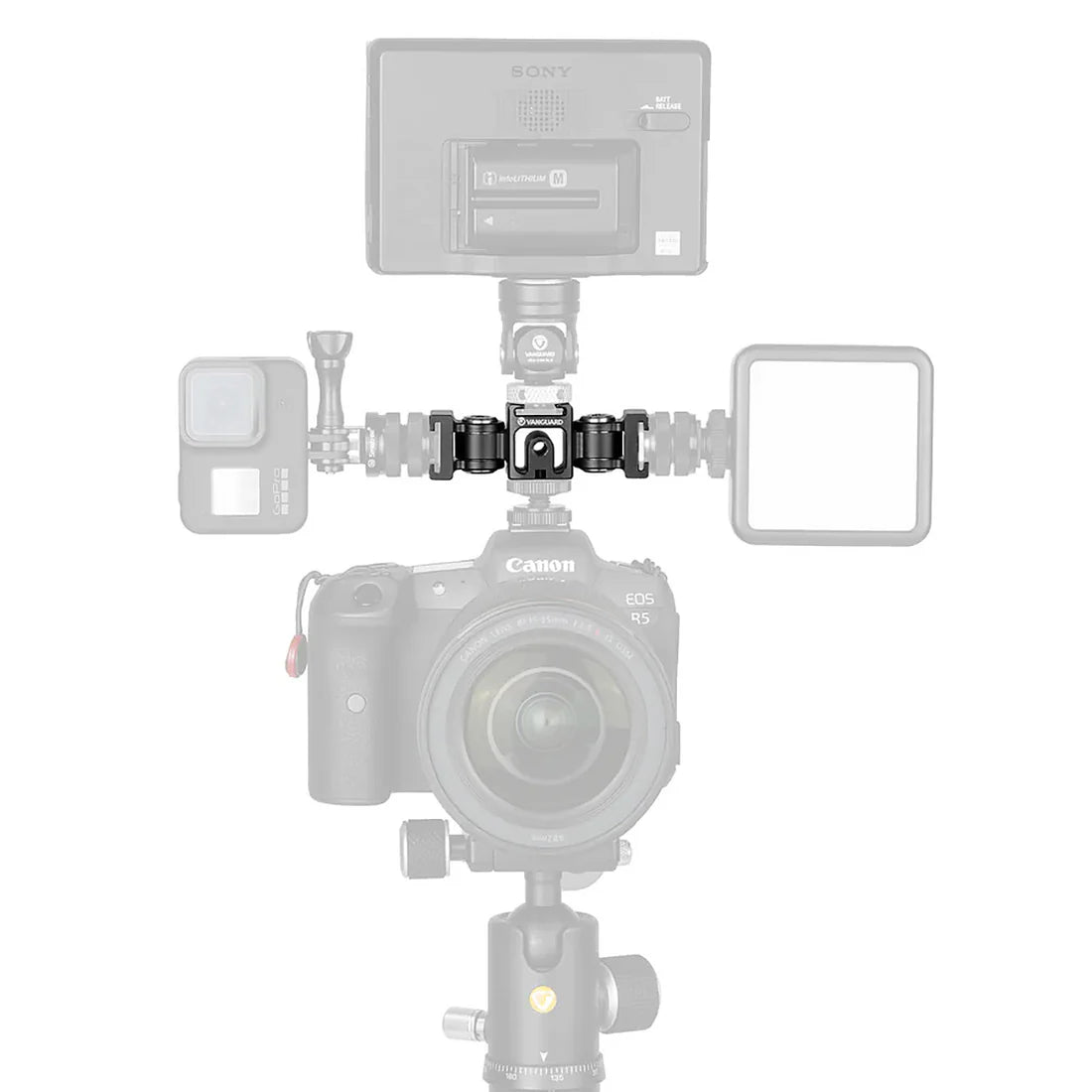 ANGUARD VEO CSMM3 3-DIRECTIONAL COLD SHOE MOUNT
