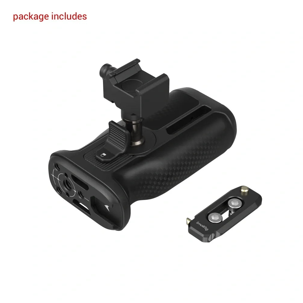SmallRig 3260 Rotating NATO Handle With Quick Release – Push-Button Handgrip For Camera Cage