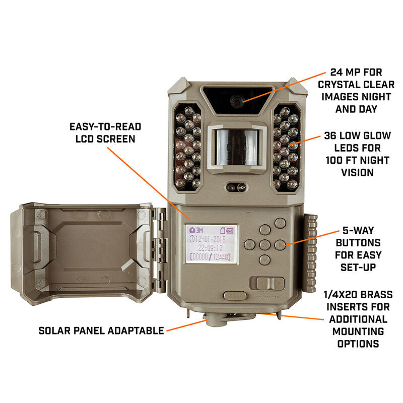 Bushnell 24MP PRIME LOW GLOW TRAIL CAMERA
