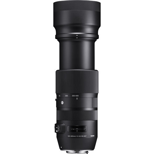 Sigma 100-400mm f/5-6.3 DG OS HSM Contemporary Zoom Lens for Nikon Camera tek