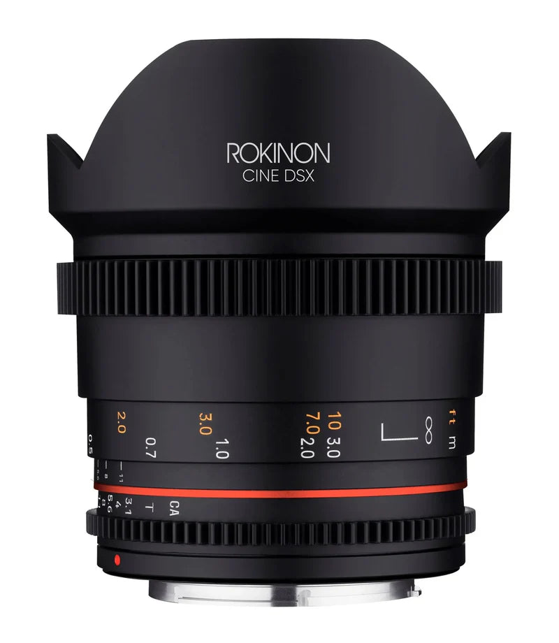 14mm T3.1 Rokinon DS Lens with Sony E-MOUNT Rental - R400 P/Day Camera tek