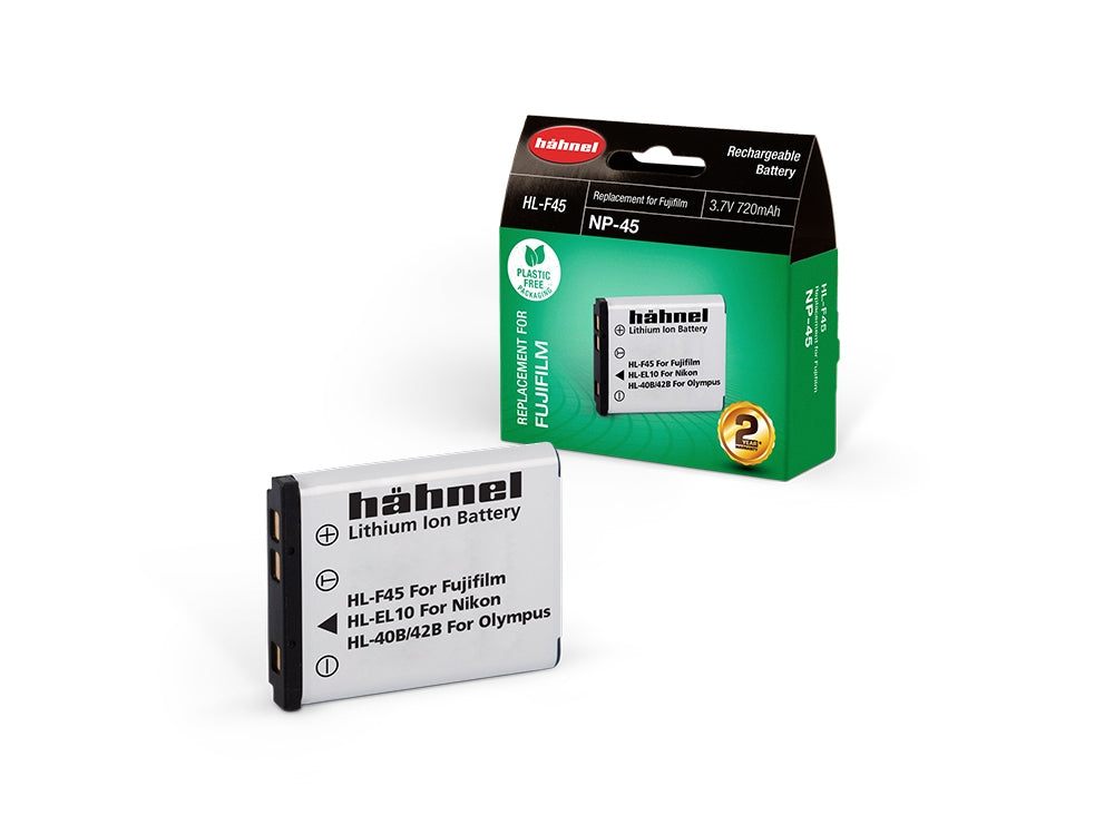 HAHNEL HL-F45 LITHIUM ION BATTERY FOR FUJIFILM