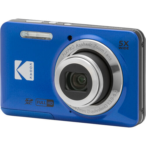 KODAK PIXPRO FZ55 DIGITAL CAMERA (BLUE) Camera tek