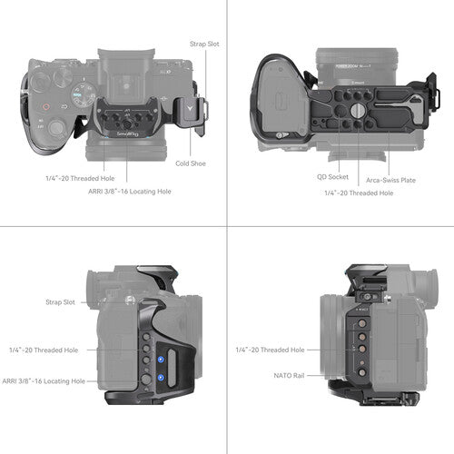 SMALLRIG RHINOCEROS BASIC CAGE KIT FOR SONY ALPHA Camera tek