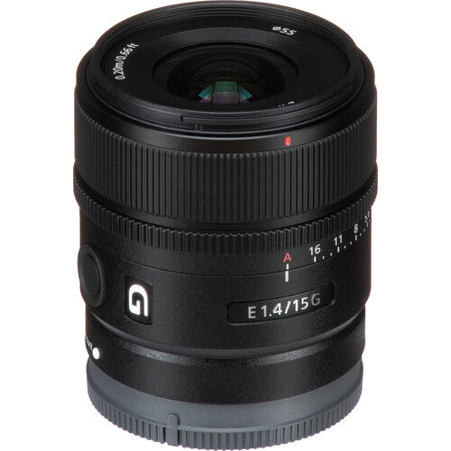 Sony E 15mm f/1.4 G Lens Camera tek