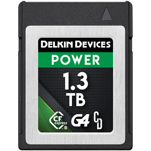 Delkin Devices 1.3TB POWER CFexpress Type B Memory Card Camera tek