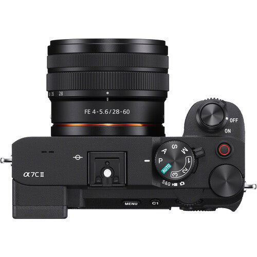 Sony a7C II Mirrorless Camera with 28-60mm Lens (Black) Camera tek