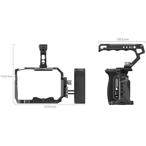 SMALLRIG ADVANCED CAGE KIT FOR SONY a7R V, a7 IV & a7S III Camera tek