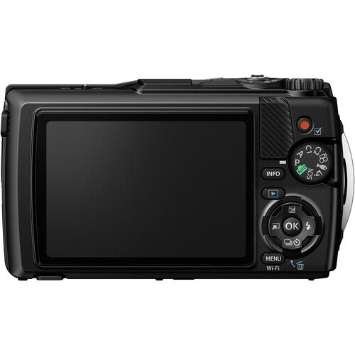 OM SYSTEM Tough TG-7 Digital Camera (Black) Camera tek