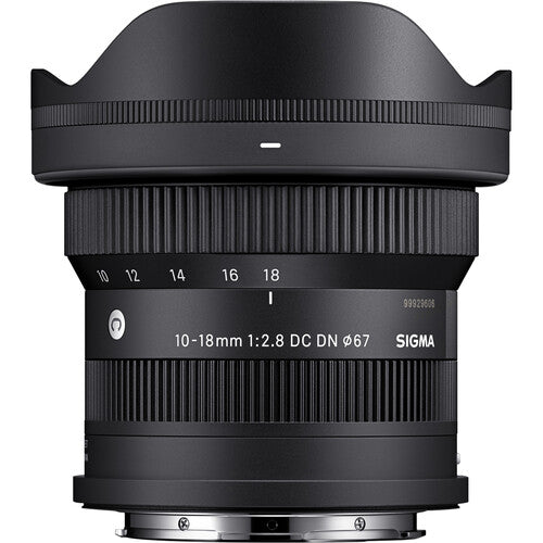 Sigma 10-18mm f/2.8 DC DN Contemporary Lens (L-Mount) Camera tek