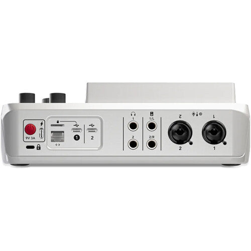 RODECaster Duo Integrated Audio Production Studio (White)