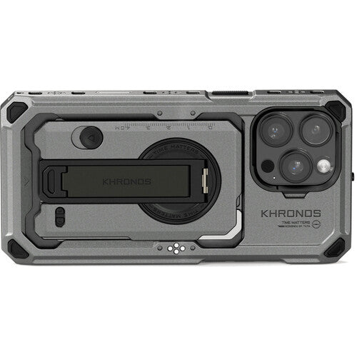 Tilta Khronos Case for iPhone 16 Pro Max (Space Gray) Camera tek