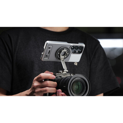 Tilta Khronos Lite Galaxy S26 Ultra Creator Kit (Silver) Camera tek