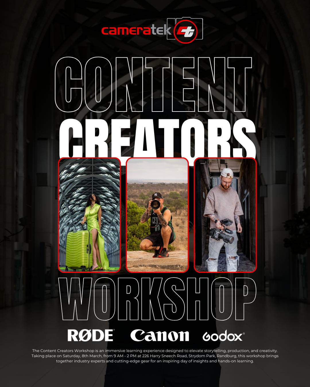 THE CONTENT CREATORS LAB - SPONSORED BY CANON