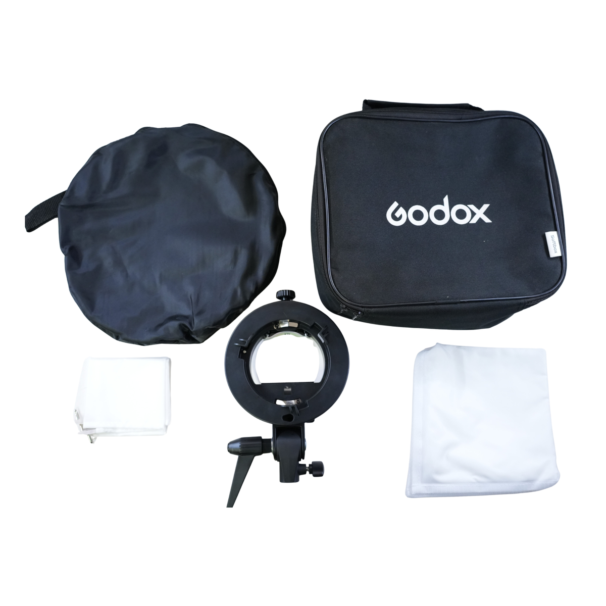 GODOX S2 BRACKET + 80X80CM SOFTBOX - SECOND HAND Camera tek