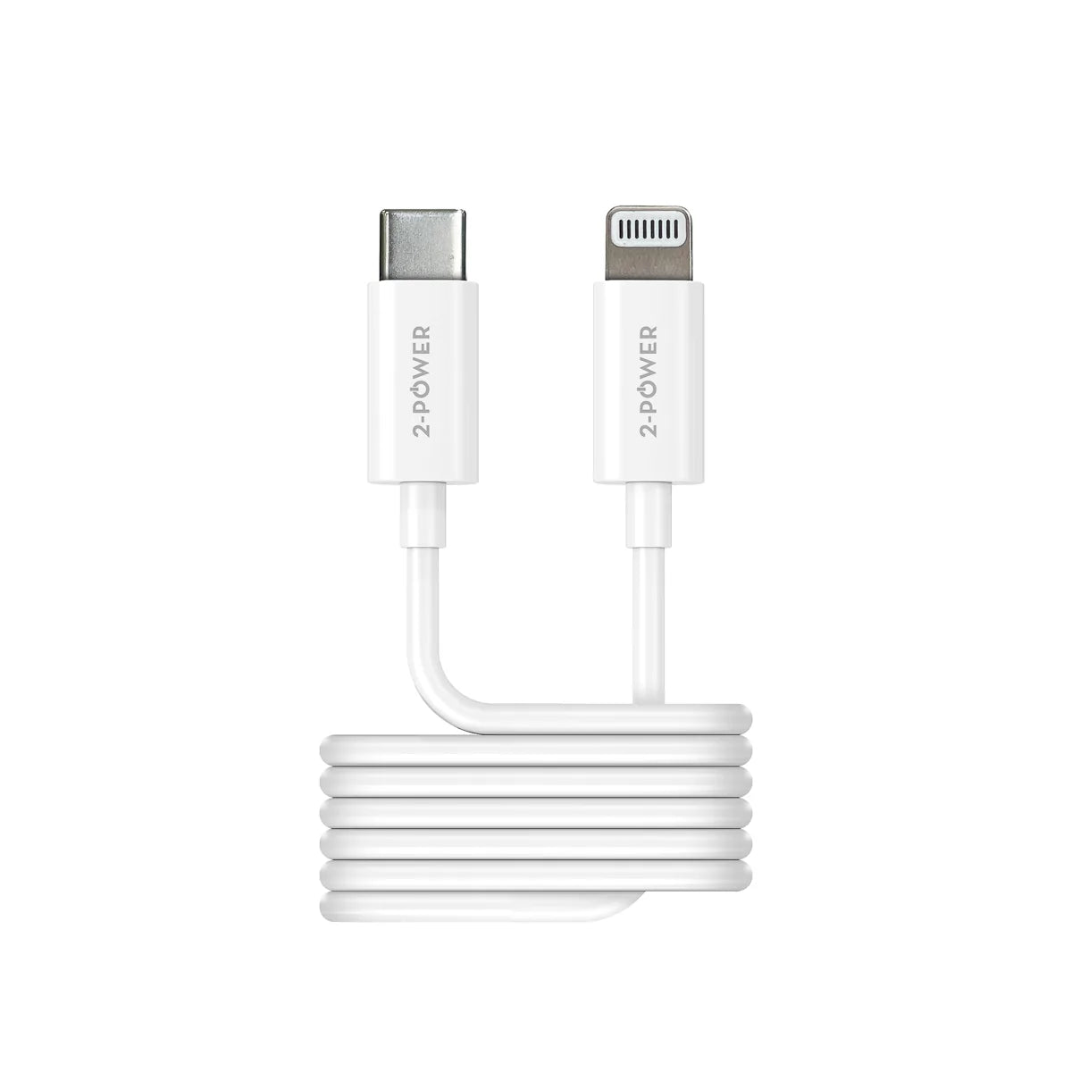 2-POWER 1M USB CABLE USB-C TO LIGHTNING