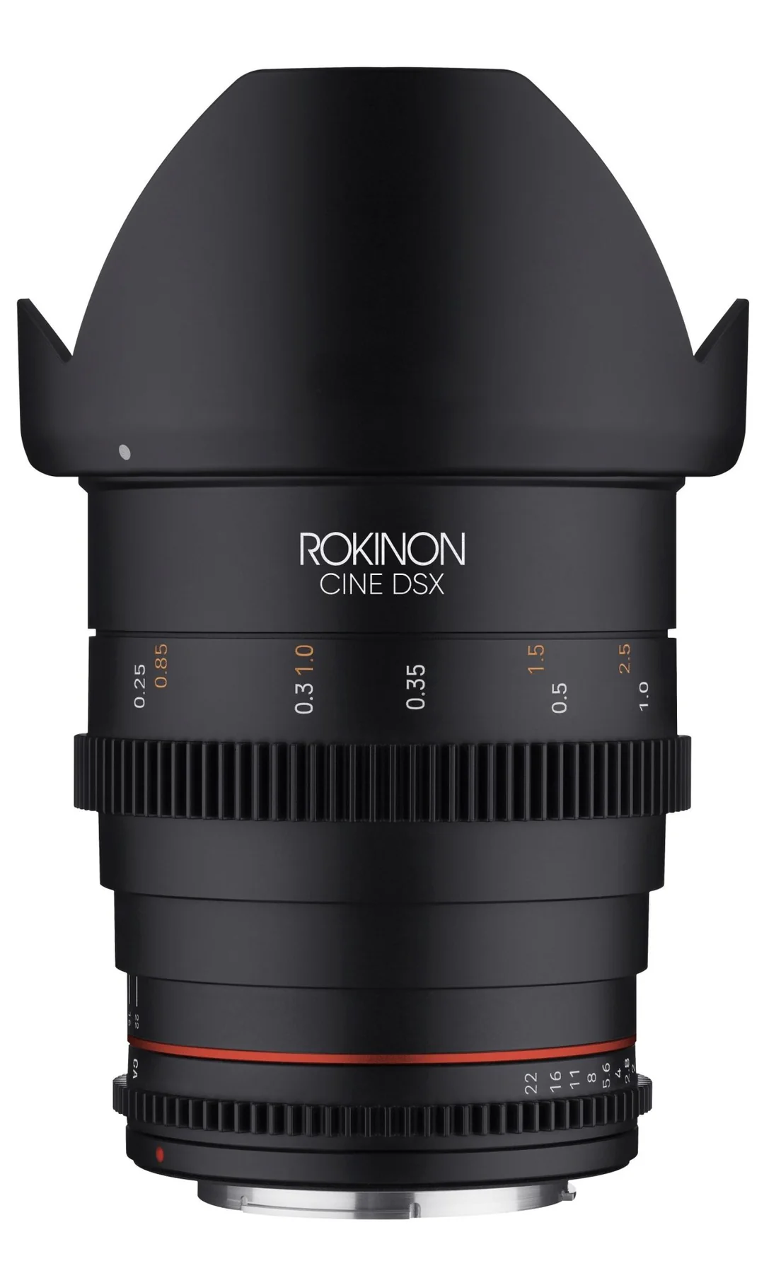 Rokinon 24mm T1.5 Full Frame Wide Angle Cine DSX - Canon RF Lens Mount Camera tek