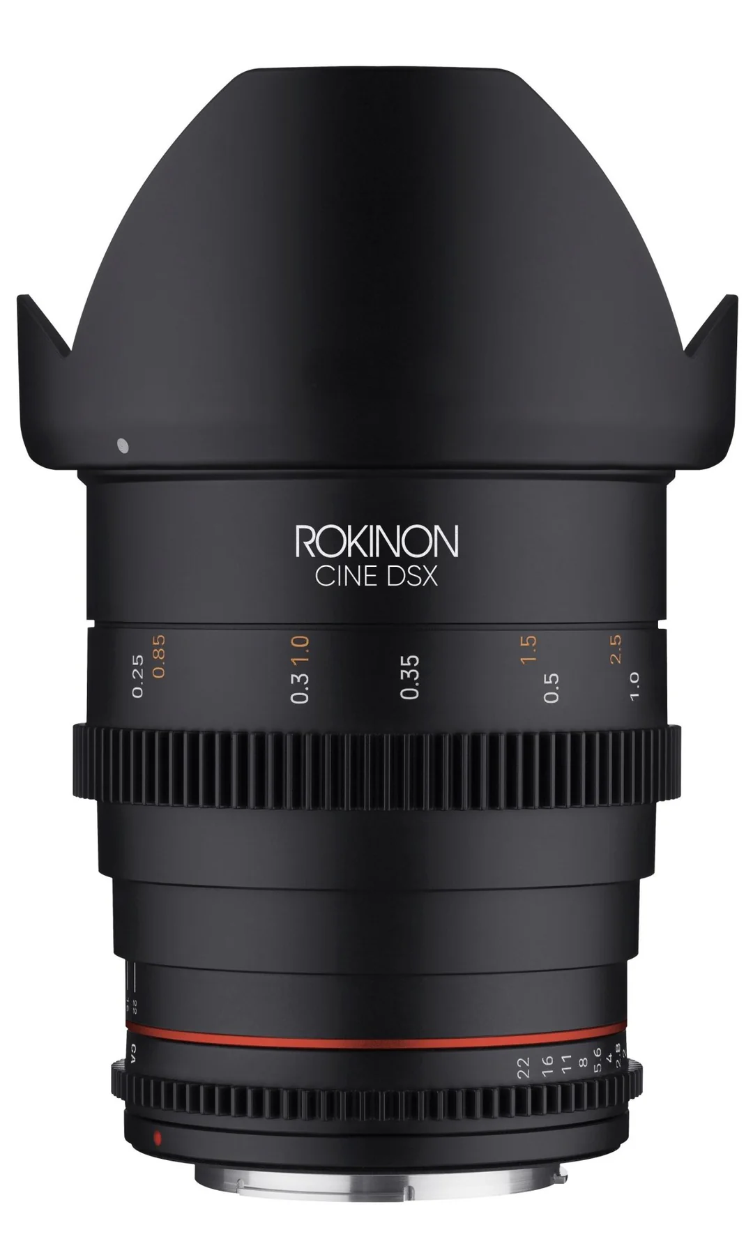 Ronikon 24mm T1.5 Full Frame Wide Angle Cine DSX - Sony E Lens Mount Camera tek