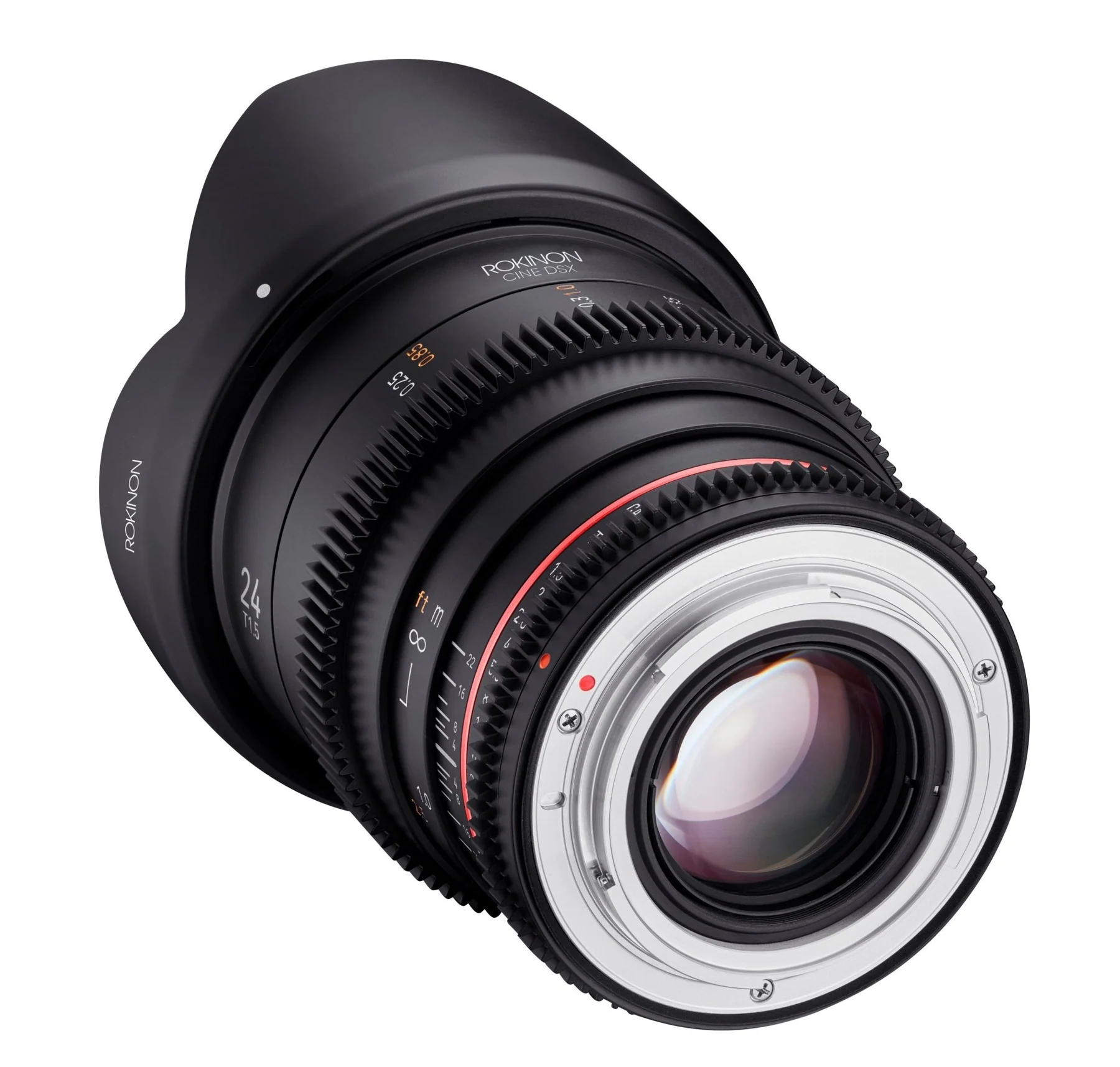 Rokinon 24mm T1.5 Full Frame Wide Angle Cine DSX - Canon RF Lens Mount Camera tek
