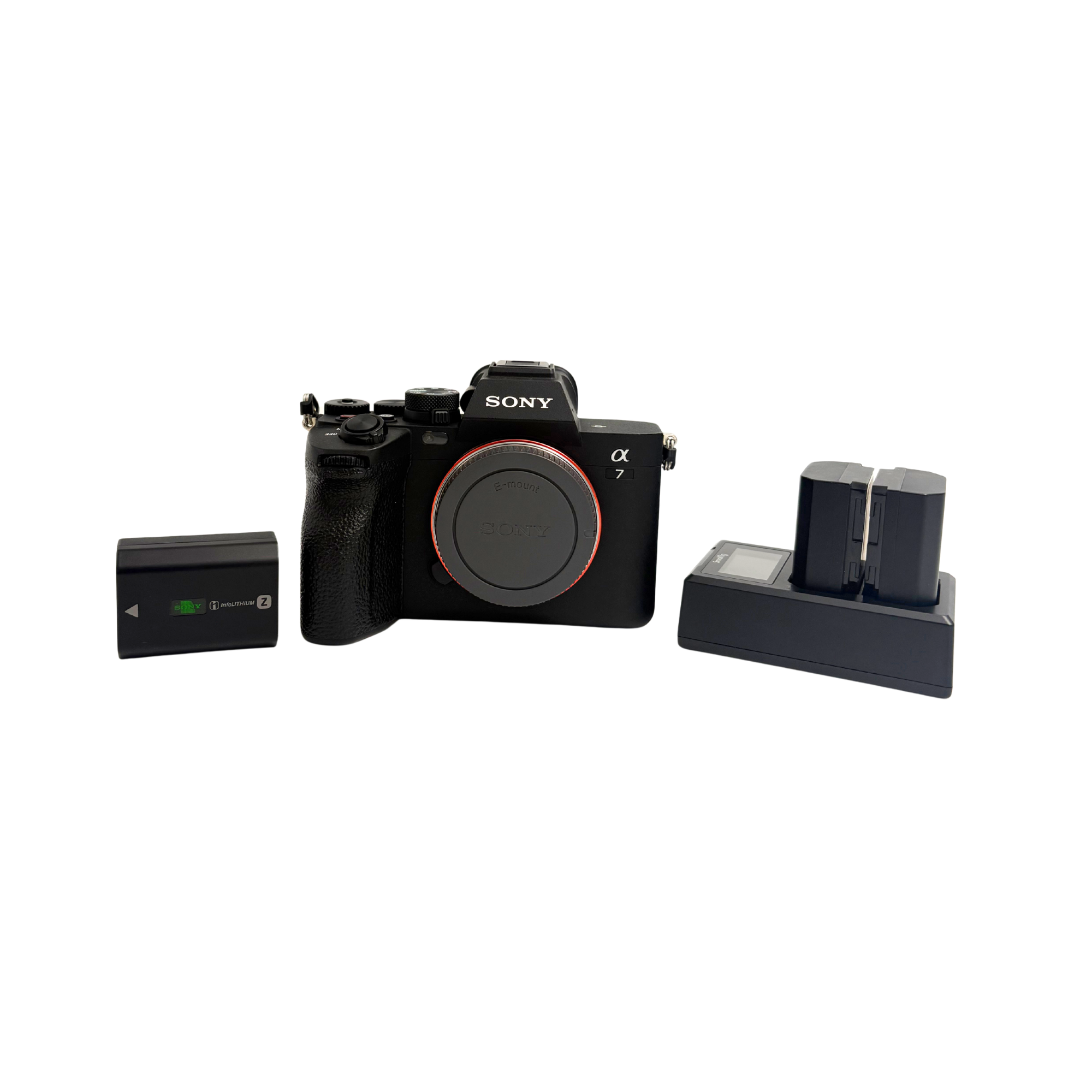 SONY ALPHA A7 IV MIRRORLESS DIGITAL CAMERA + DUAL SMALLRIG BATTERIES AND CHARGER - SECOND HAND