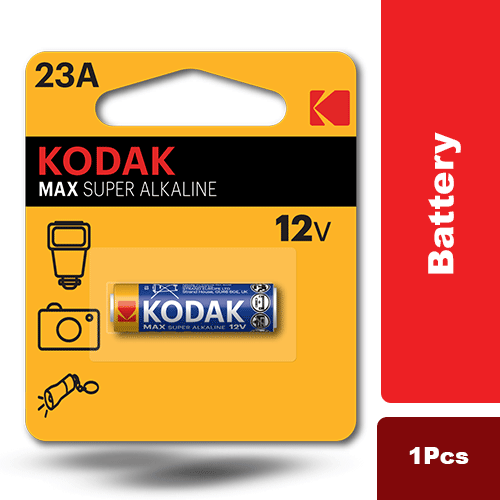 KODAK BATTERY 23A 12V MAX SUPER ALKALINE Camera tek