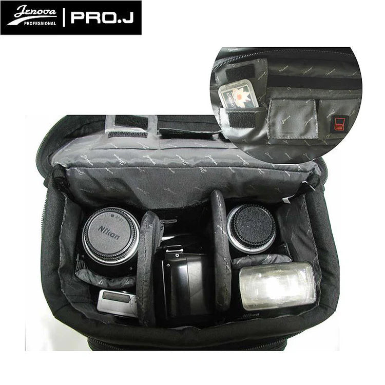 JENOVA ROYAL SERIES XXL SLR BAG - BLACK Camera tek