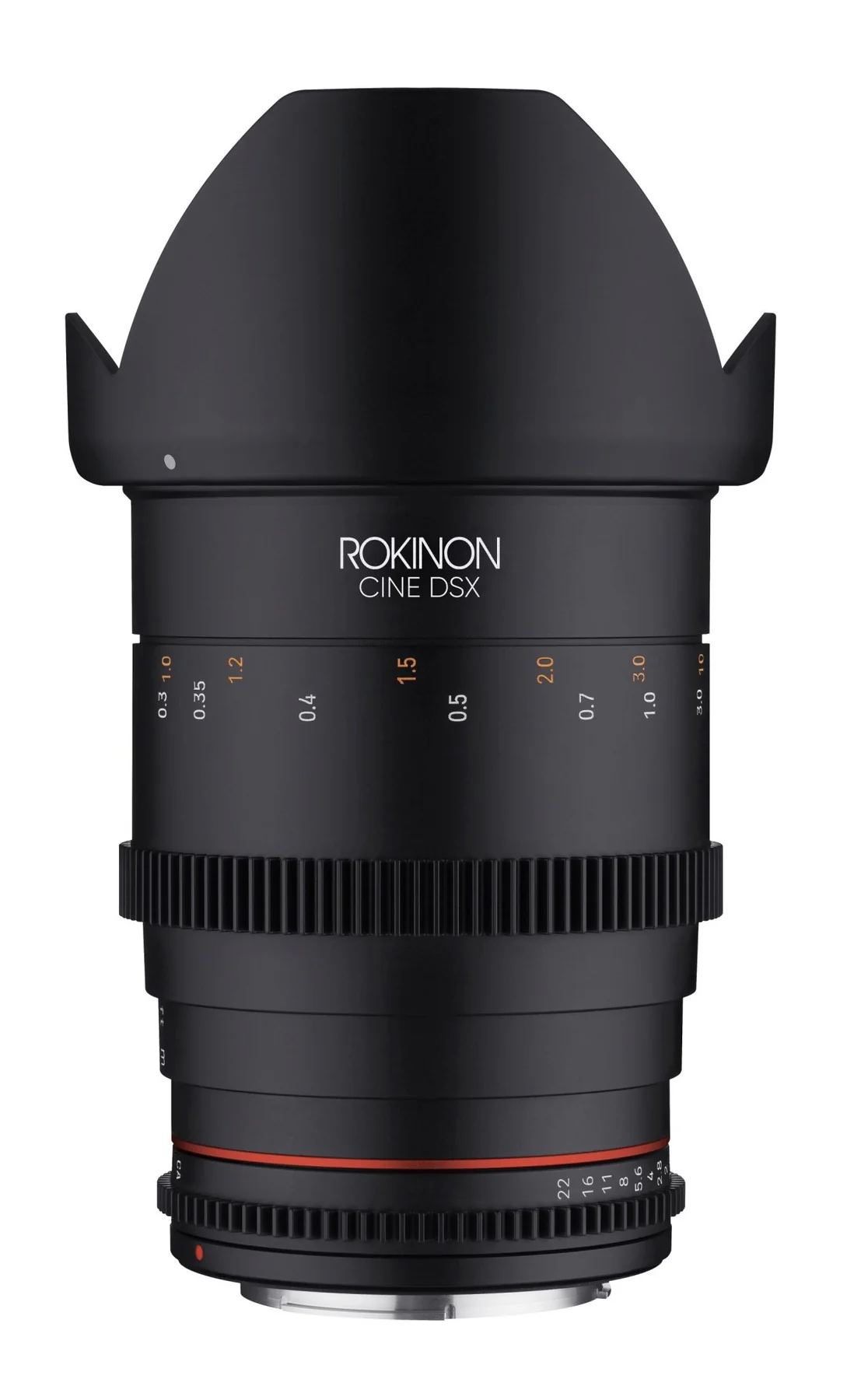 Rokinon 35mm T1.5 Full Frame Wide Angle Cine DSX Lens - Sony E Lens Mount Camera tek