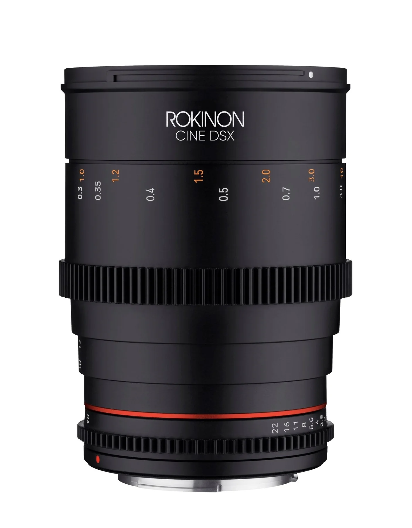 Rokinon 35mm T1.5 Full Frame Wide Angle Cine DSX Lens - Canon EF Lens Mount Camera tek