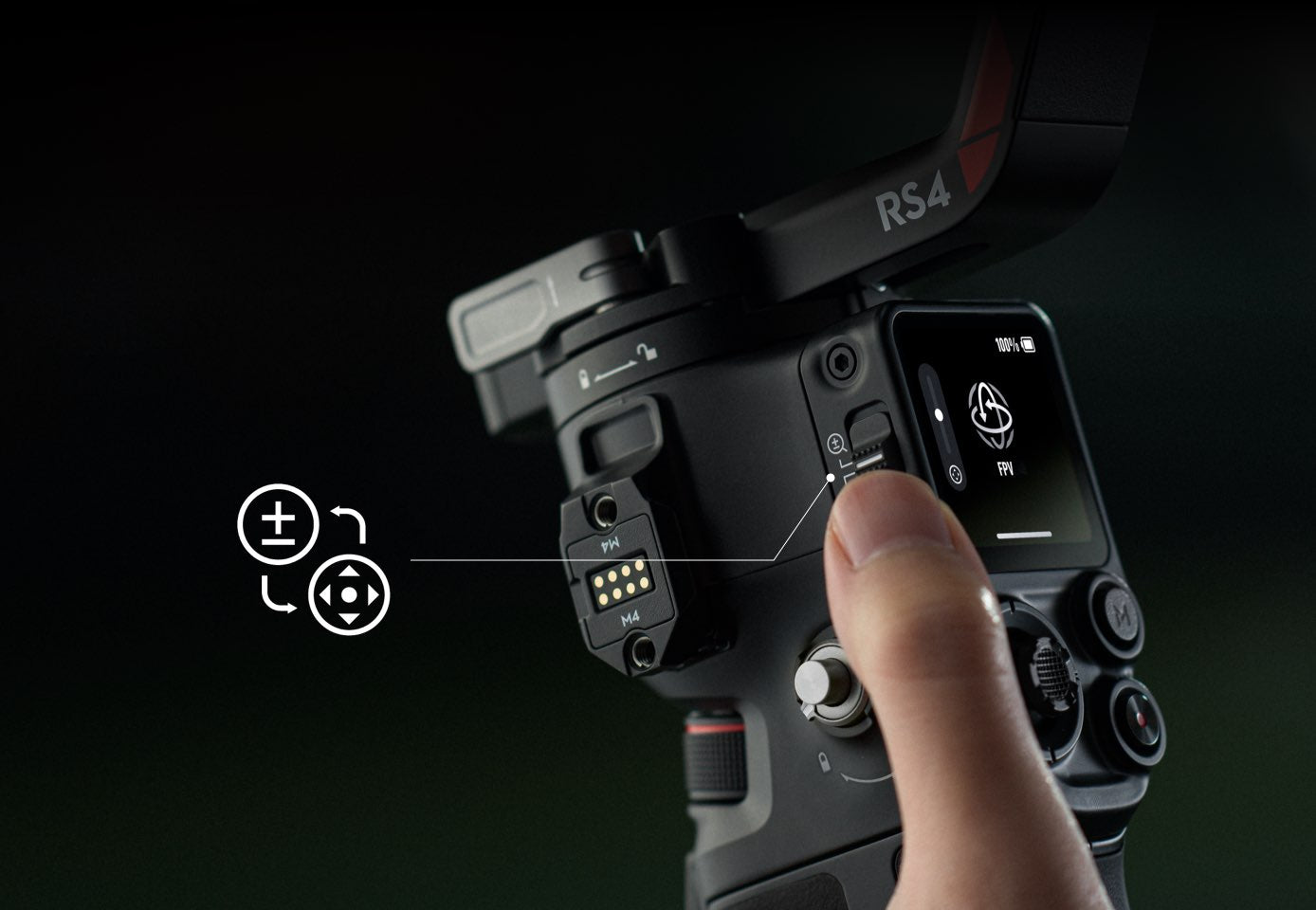 DJI RONIN RS 4 GIMBAL STABILIZER Camera tek