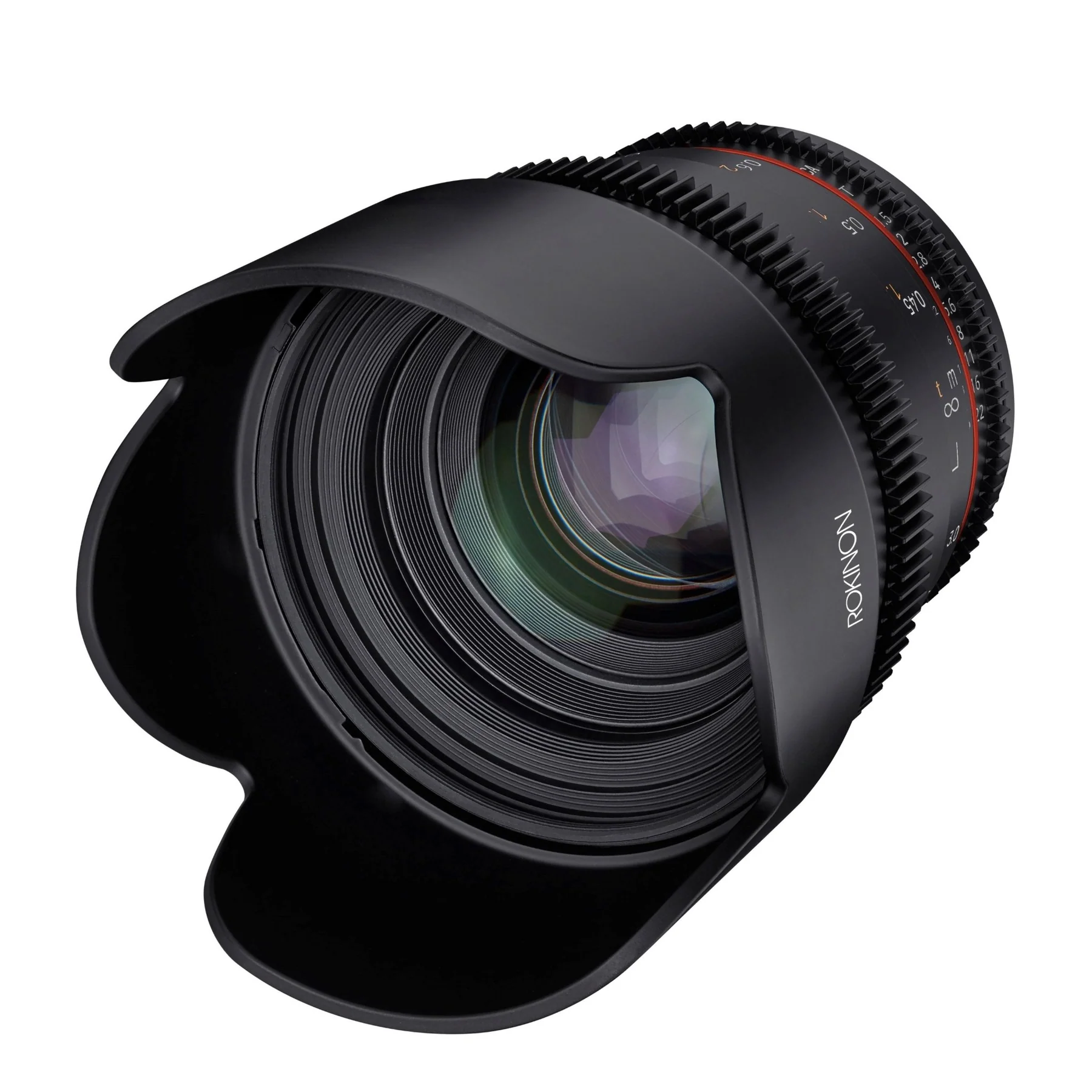 Rokinon 50mm T1.5 Full Frame Cine DSX Lens - Canon EF Lens Mount Camera tek