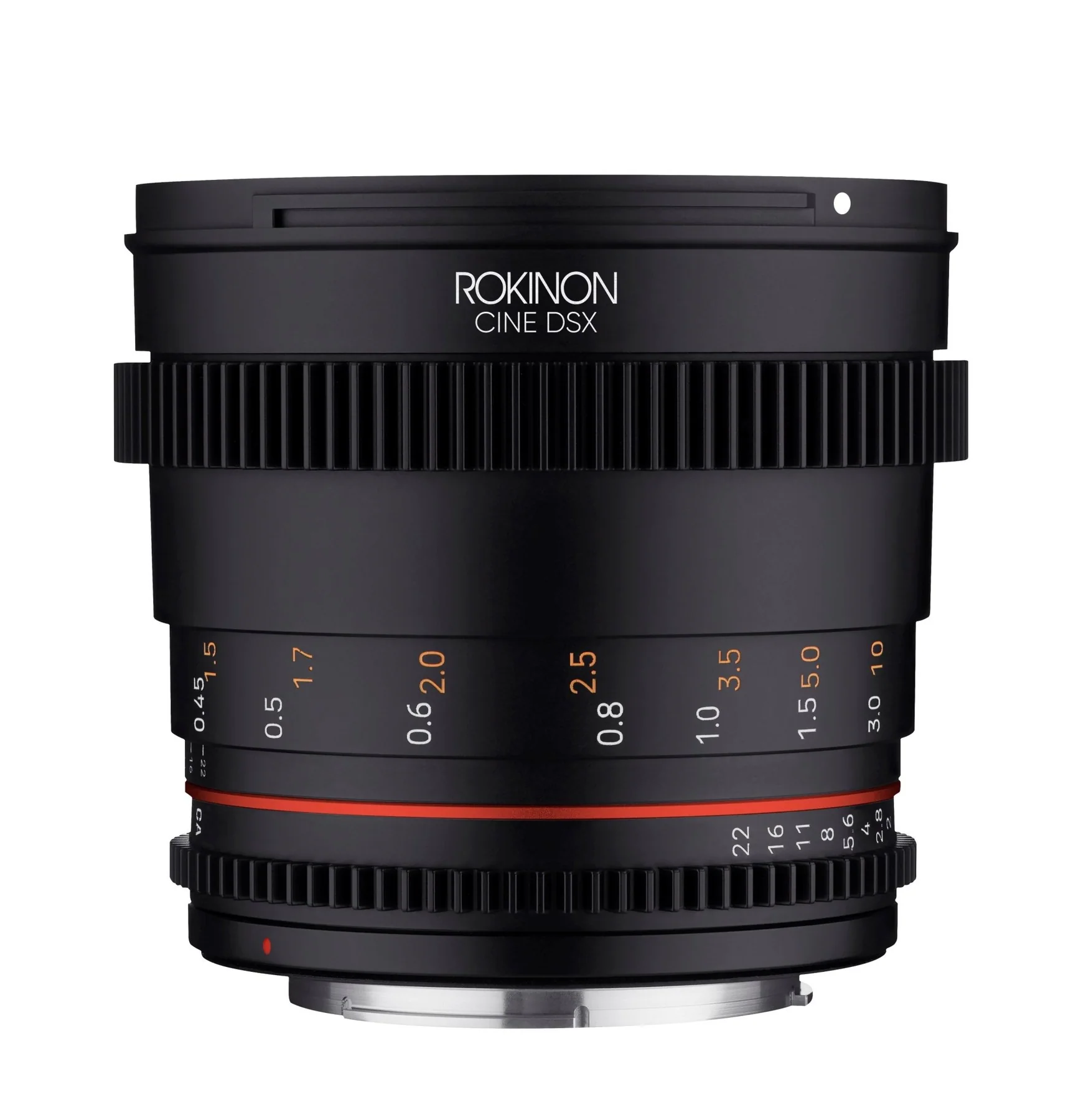 Rokinon 50mm T1.5 Full Frame Cine DSX Lens - Canon RF Lens Mount Camera tek