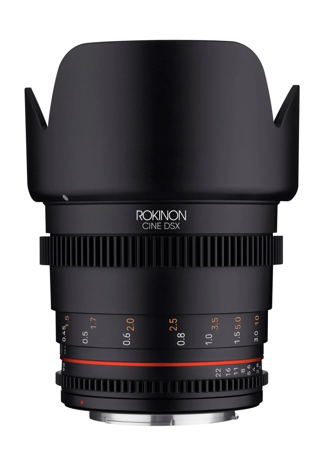Rokinon 50mm T1.5 Full Frame Cine DSX Lens - Canon RF Lens Mount Camera tek