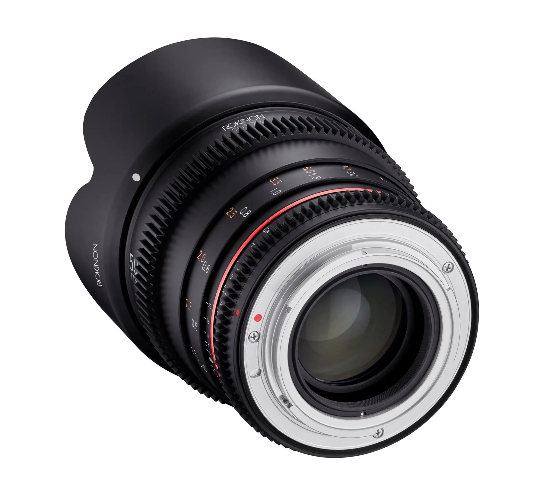 Rokinon 50mm T1.5 Full Frame Cine DSX Lens - Canon EF Lens Mount Camera tek