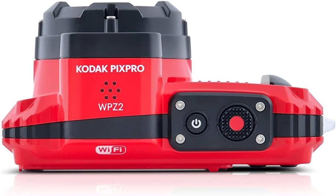 KODAK PIXPRO WPZ2 DIGITAL CAMERA (RED) Camera tek
