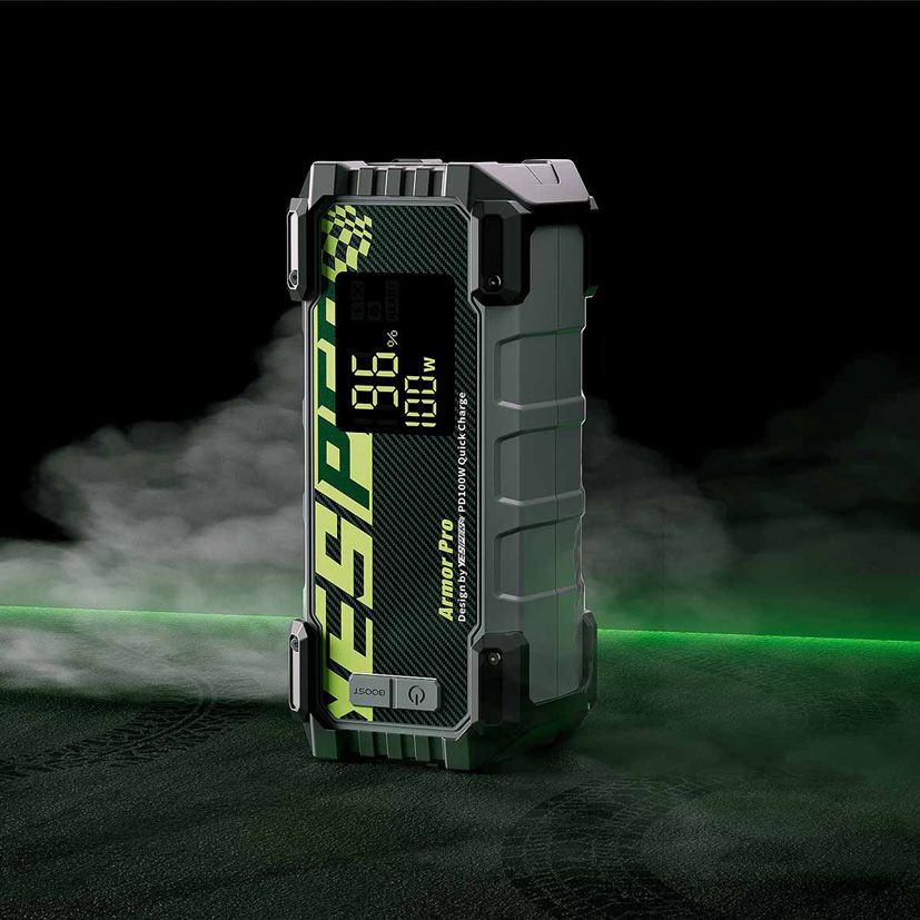 YESPER Armor Pro Multipurpose Power Station & Jump Starter Camera tek