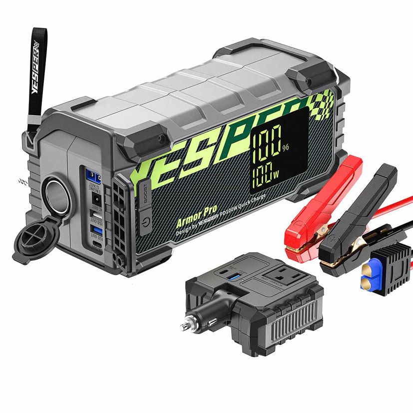 YESPER Armor Pro Multipurpose Power Station & Jump Starter Camera tek