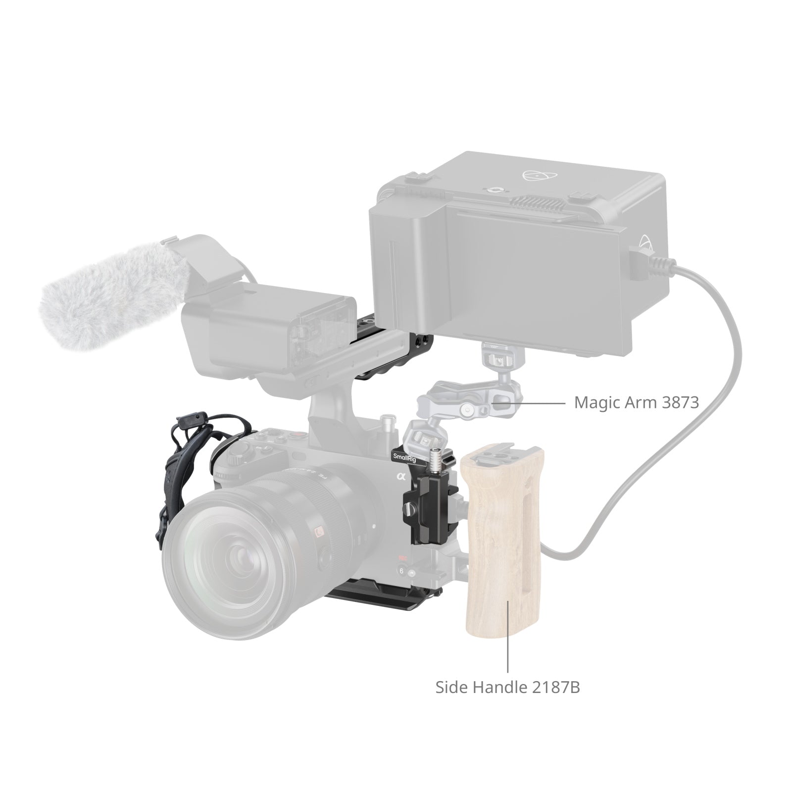 SMALLRIG HANDHELD CAGE KIT FOR SONY FX30/FX3