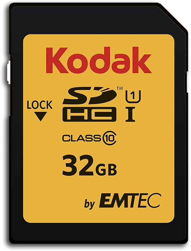 KODAK SDHC UHS-I U1 V10 32GB MEMORY CARD