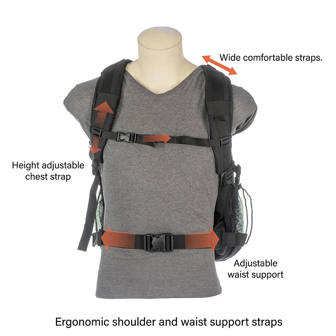 Jenova Niagra Extra Large DSLR/Laptop Backpack