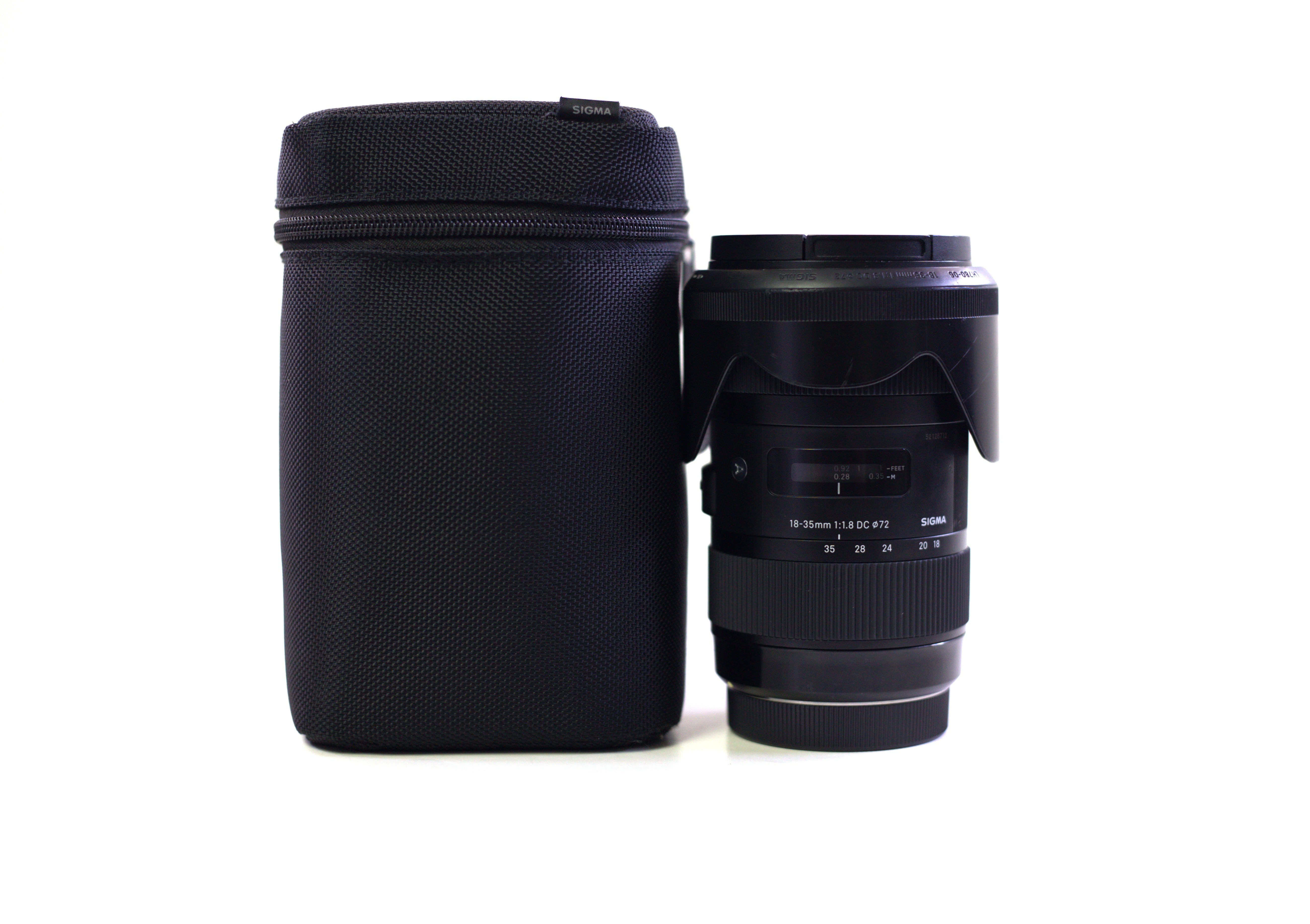 SIGMA 18-35MM F1.8 DC HSM LENS EF MOUNT - SECOND HAND