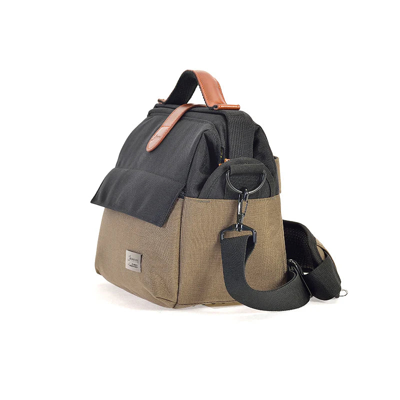 JENOVA URBAN LEGEND PROFESSIONAL SHOULDER BAG BLACK & GREEN