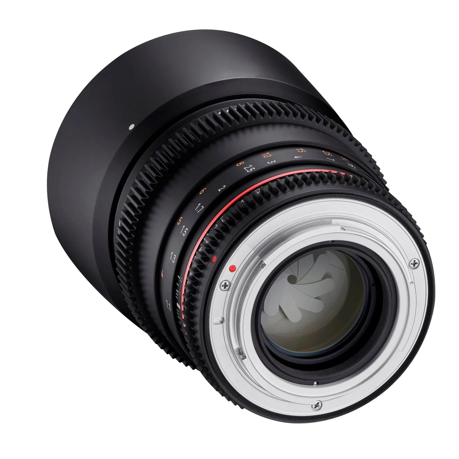 Rokinon 85mm T1.5 Full Frame Telephoto Cine DSX Lens | Filter Size 72mm - Canon RF Lens Mount Camera tek