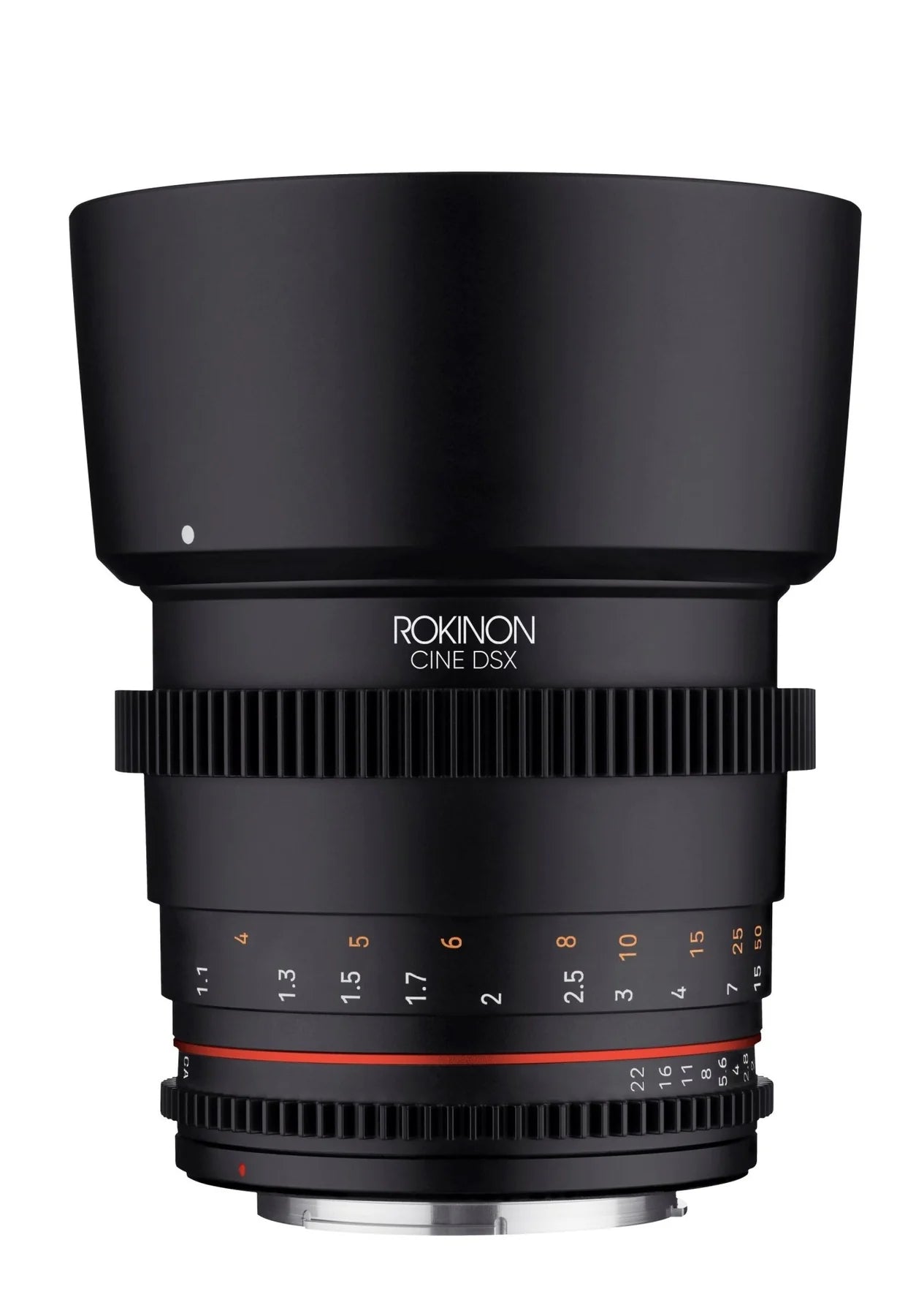 Rokinon 85mm T1.5 Full Frame Telephoto Cine DSX Lens | Filter Size 72mm - Canon EF Lens Mounts Camera tek