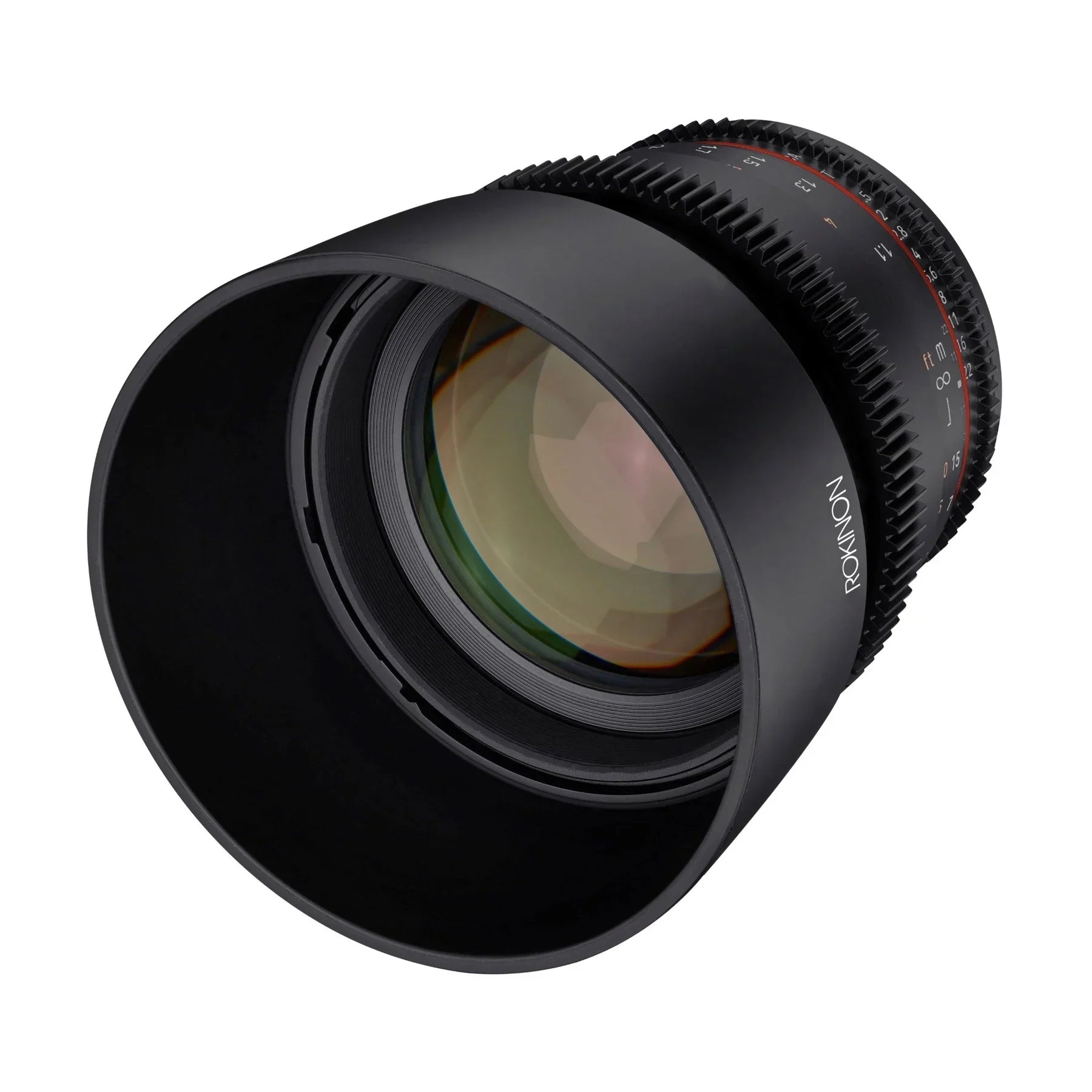 Rokinon 85mm T1.5 Full Frame Telephoto Cine DSX Lens | Filter Size 72mm - Sony E Lens Mount Camera tek