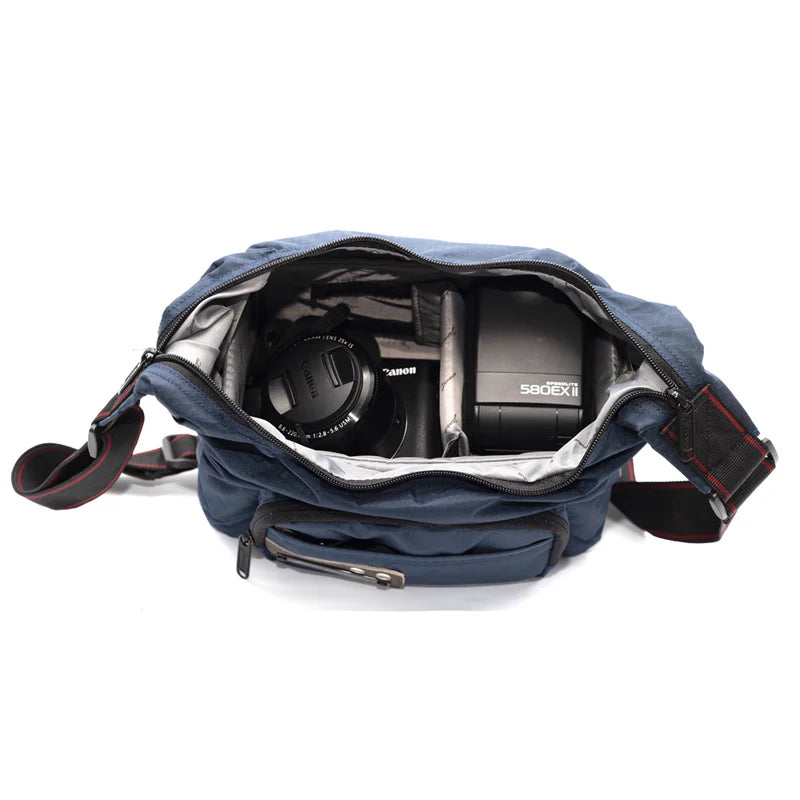 JENOVA MILANO CAMERA SLING BAG (LARGE) - BLUE