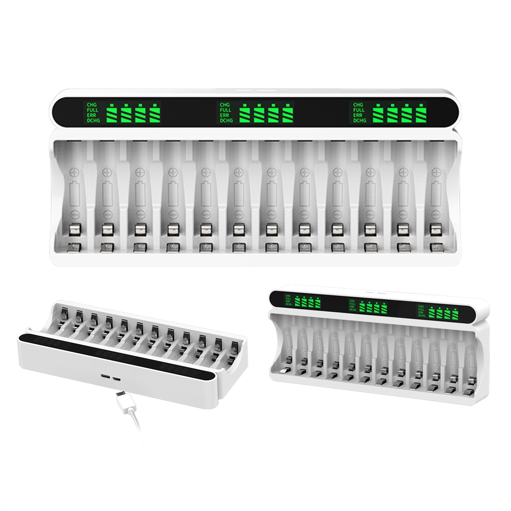 BESTON C9025L 12X AA/AAA NI-MH BATTERY CHARGER