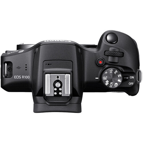 Canon EOS R100 Mirrorless Camera + 18-45mm + 55-210mm Lenses Kit Camera tek