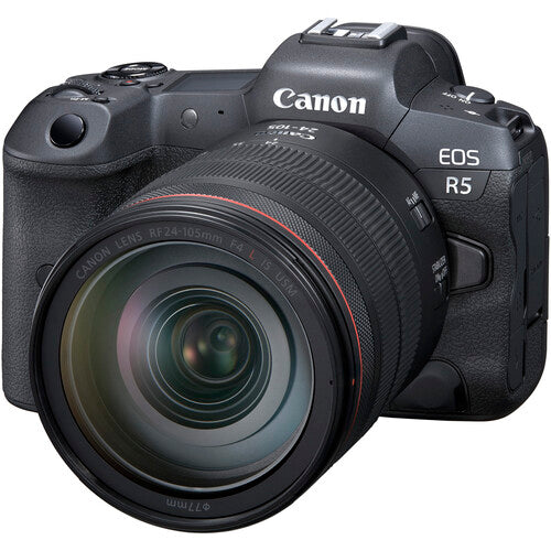 Canon EOS R5 Mirrorless Camera with RF24-105mm f/4 L IS USM Lens Camera tek