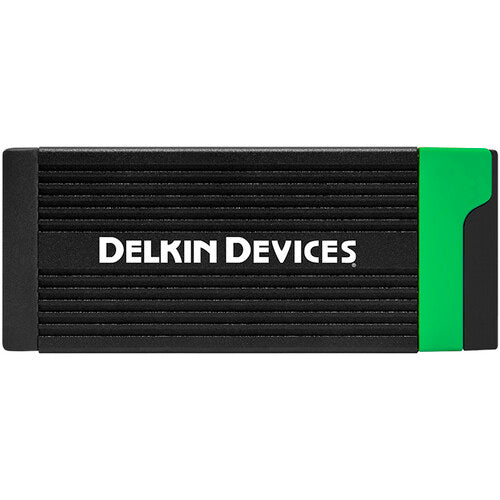 Delkin Devices USB 3.2 CFexpress Type B Card and SD UHS-II Memory Card Reader Camera tek