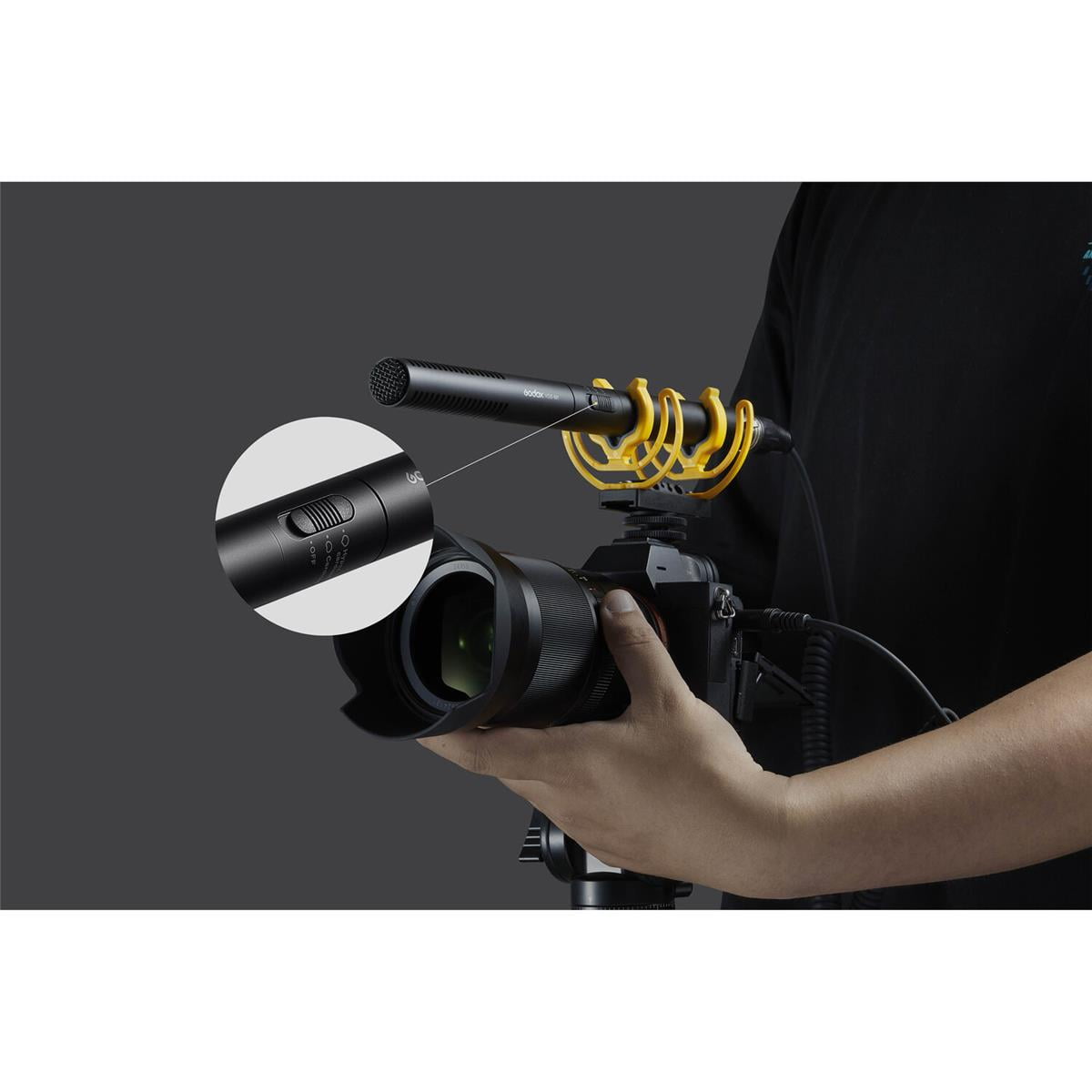 GODOX VDS-M1 XLR SHOTGUN MICROPHONE Camera tek